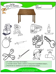M Sesi Çalışma Sayfaları